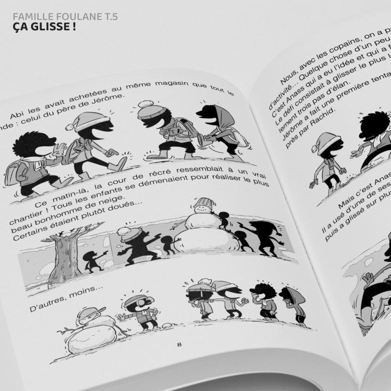 La Famille Foulane (tome 5) - Ça Glisse - Bdouin BDouin Livre Islam Enfant 9789998797895 Librairie Musulmane Al-imen