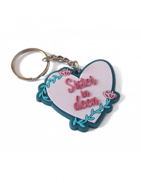 Sister in deen porte-clés Hadieth Benelux Décoration 5430000345545 Librairie Musulmane Al-imen