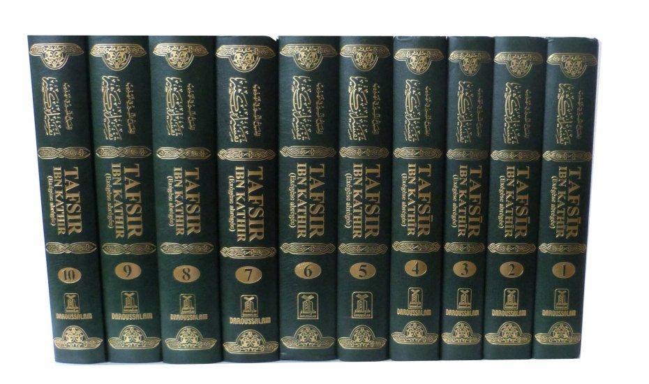 Tafsir Ibn Kathir en 10 tomes (Exégèse abrégée) - Complet en 10 volumes Daroussalam Livre sur le Coran Tafsir 9786035001854 Librairie Musulmane Al-imen