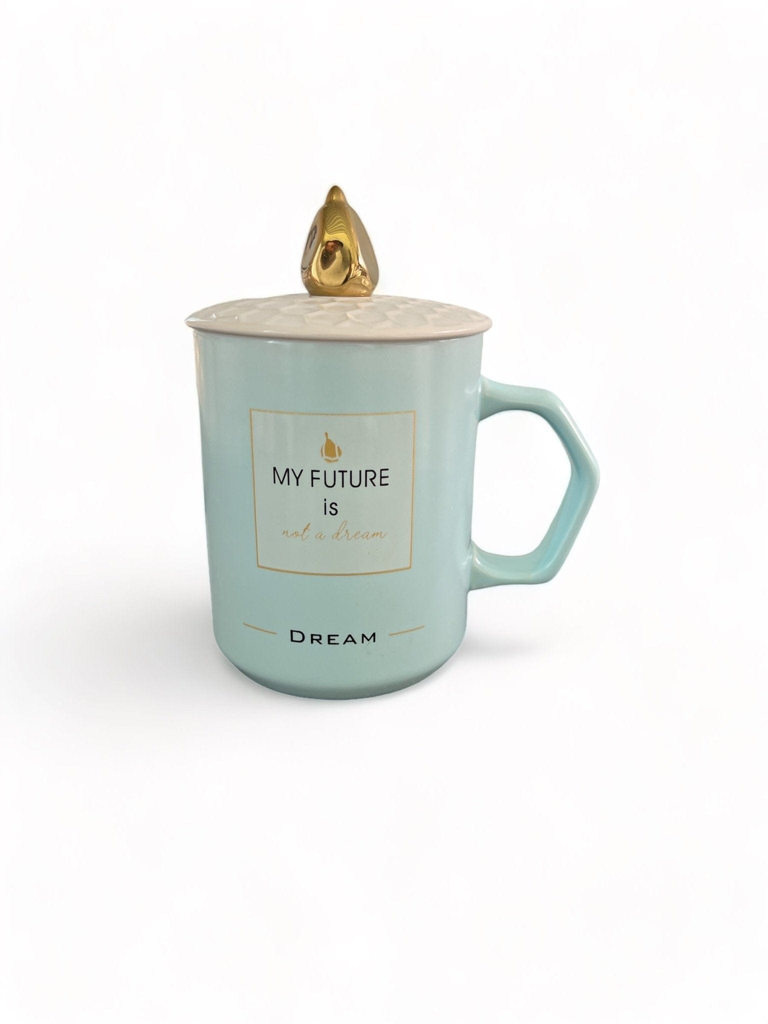 Tasse en céramique couleur pastel avec phrase motivante - Couleur Bleu Ciel - 250 ml Al-imen Décoration 9782492025372 Librairie Musulmane Al-imen
