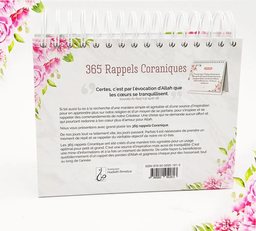 365 Rappels Coraniques — Calendrier de Bureau | Orientica | Inspiration Islamique Quotidienne Orientica Décoration Librairie Musulmane Al-imen