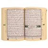 Koran Tajwid in lederen etui met ritssluiting - Hafs (met woordbetekenissen en onderwerpindexen), afmeting: 10x14 cm 