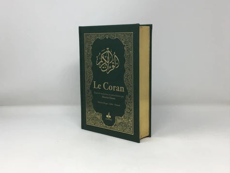  Le Coran - Essai de traduction et annotations par Maurice Glouton (Dorure sur les tranches) - Vert - Albouraq 