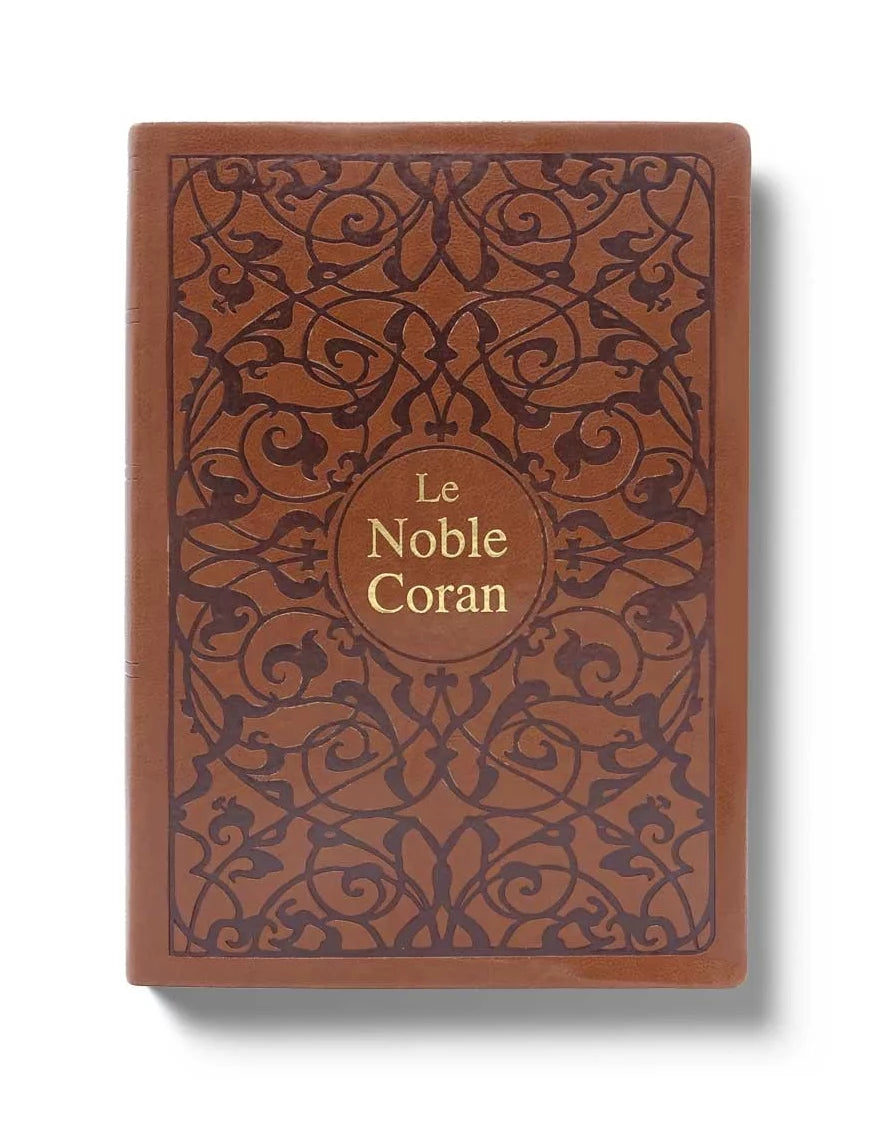 Le Noble Coran Traduction originale - Version Bilingue (Français-Arabe) - Marron