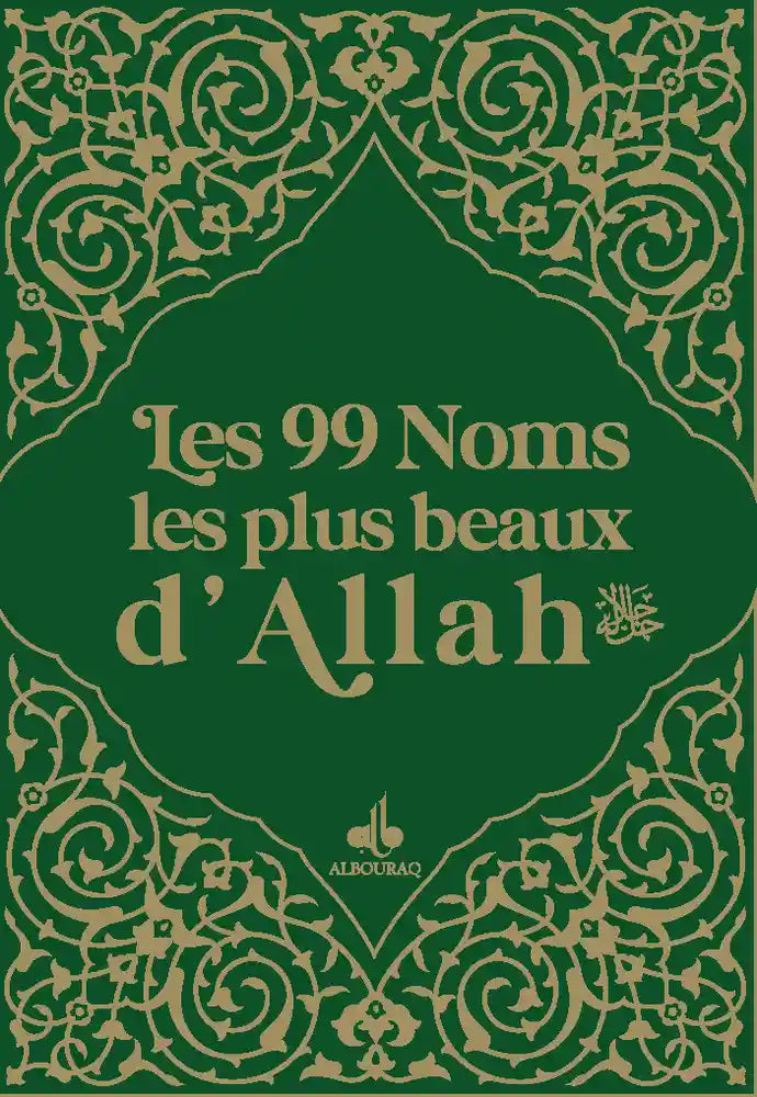 Les 99 noms les plus beaux d'Allah - Format Poche (9x13 cm) (Albouraq) - Vert