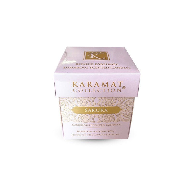 Bougie Parfumée Sakura - Karamat Collection - Pour la Maison par Karamat Collection disponible chez Al - imen