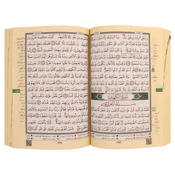Coran Tajwid En Arabe- Index Des Mots Du Coran - Hafs 14x20cm Dar Al Ma'rifa Livre Coran en Arabe Tajwid Hafs Librairie Musulmane Al-imen