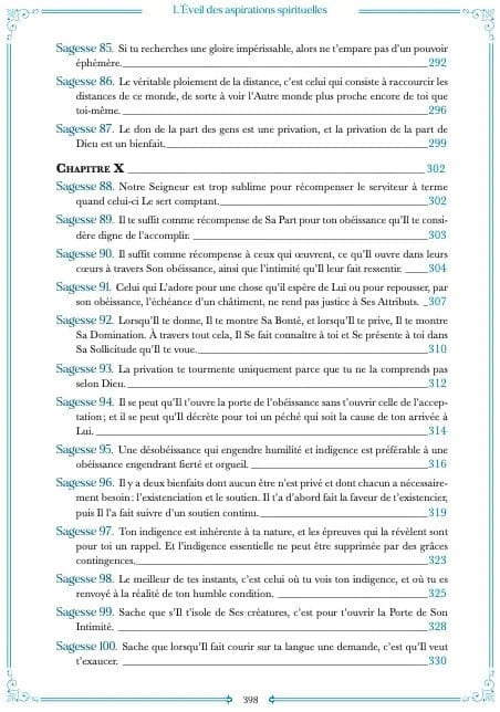 L’éveil des aspirations spirituelles – Commentaire des Sagesses d’Ibn ‘Atâ’ Allâh Al Bouraq Livre > Islam > Foi et Spiritualité 9791022504911 Librairie Musulmane Al-imen