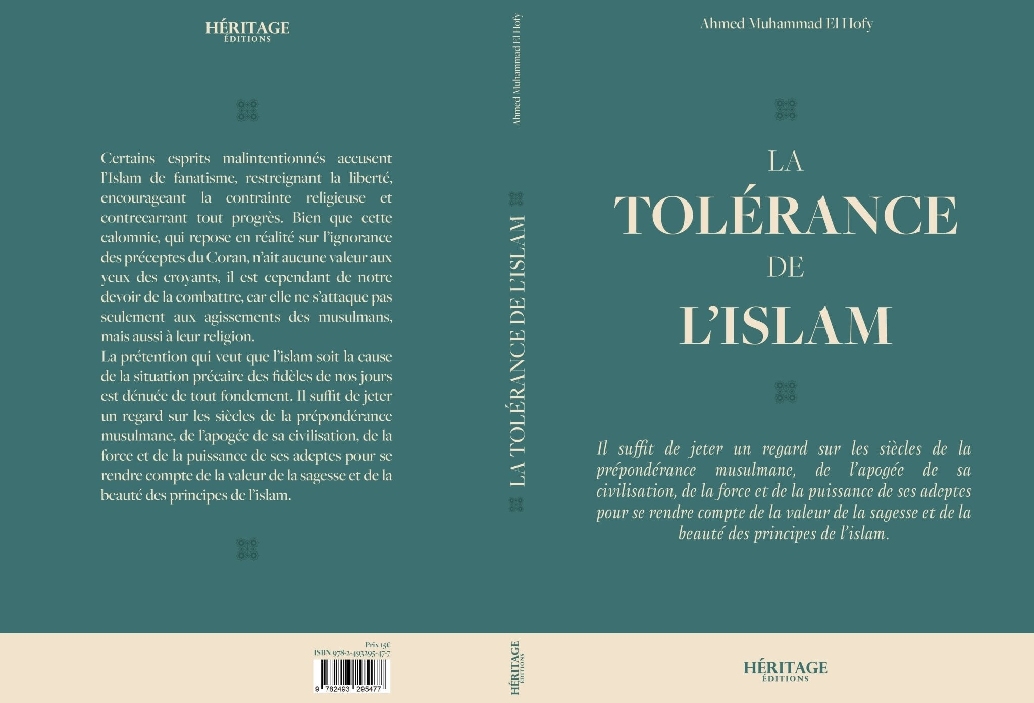 La tolérance de l'islam - Livres par édition par Al - Bayyinah disponible chez Al - imen