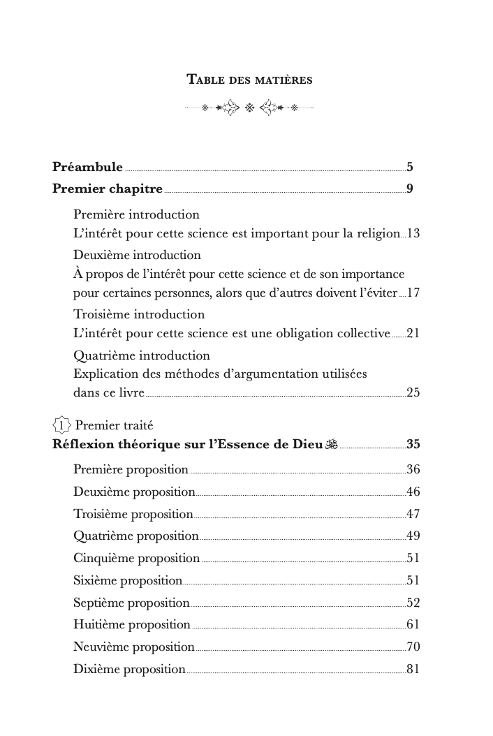 Le concis en matiere de croyance par Abu Hamed Al Ghazali Al - imen