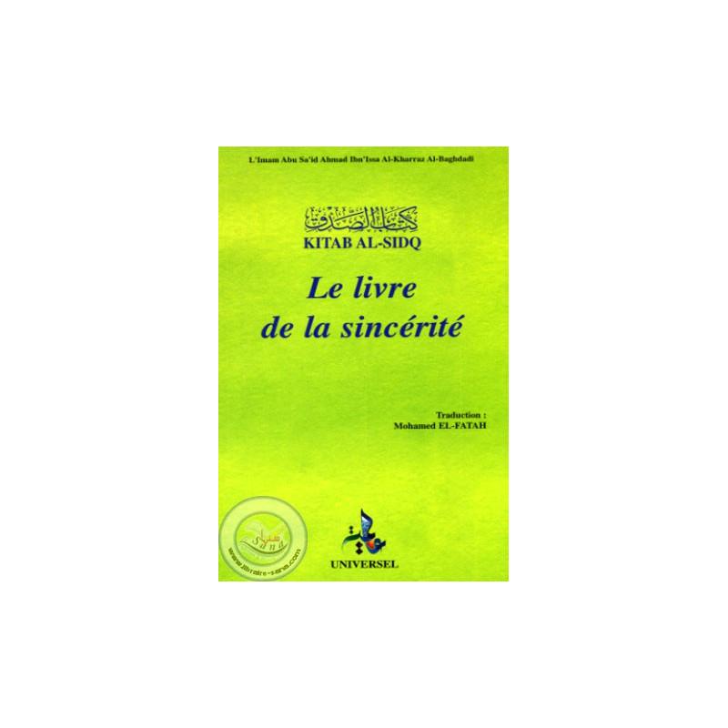 Le livre de la sincérité disponible chez Al - imen