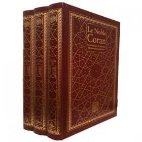 Le Noble Coran - 3 volumes - Exégèse (tafsir) et commentaire de Mohamed Benchekroun - Universel Universel Coran/Qur'an Tafsir 9782911546624 Librairie Musulmane Al-imen