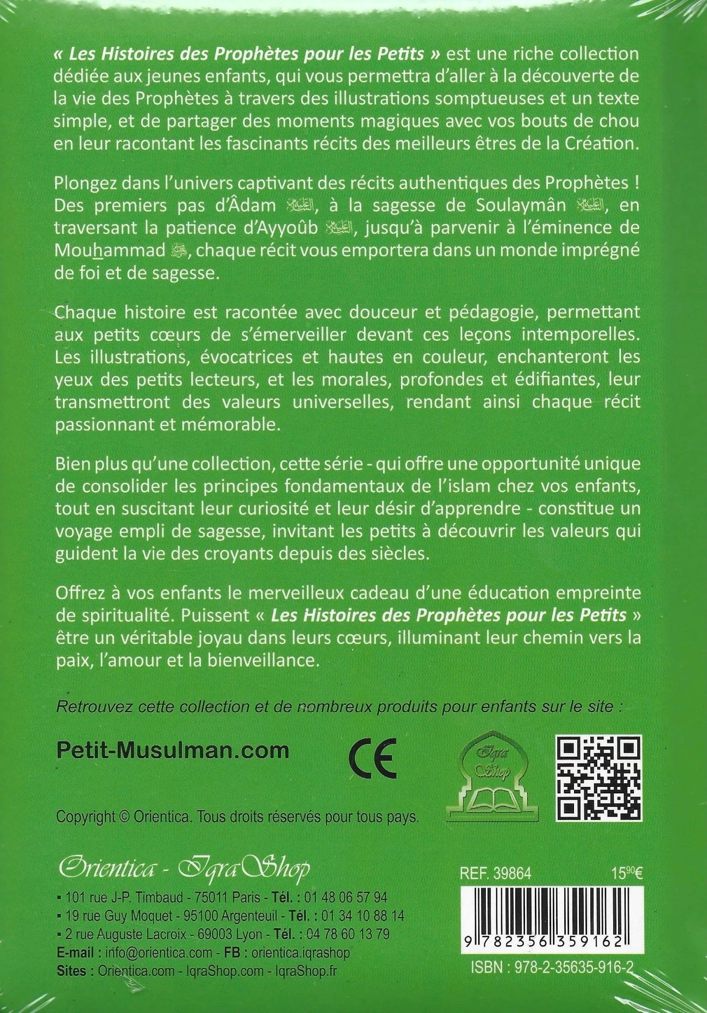 Le Prophète Mouhammad (Orientica) Orientica Livre > Islam 9782356359247 Librairie Musulmane Al-imen