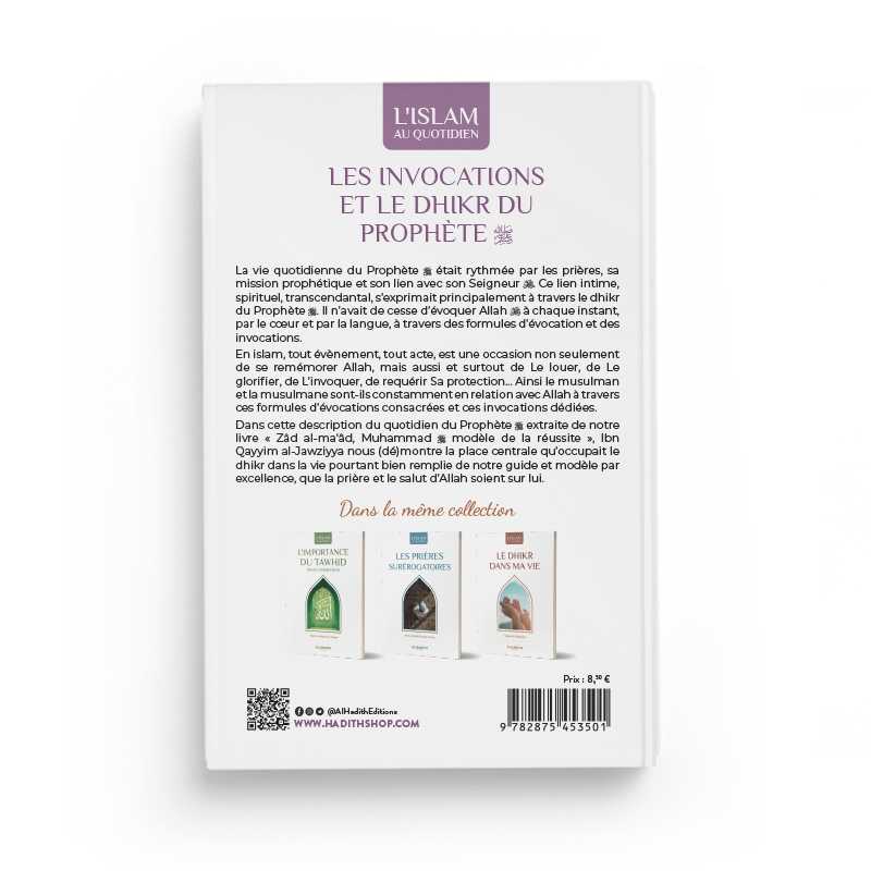 Les Invocations et le Dhikr du Prophète d'Ibn Qayyim al-Jawziyya Al-Hadîth Livre > Islam 9782875453501 Librairie Musulmane Al-imen