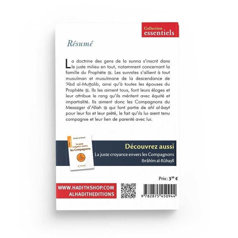 Les mérites de Ahl al-Bayt - 'Abd al-Muhsin al-'Abbâd - éditions al-Hadîth Al-Hadîth Livre > Islam > Prophètes et Compagnons 9782875450944 Librairie Musulmane Al-imen