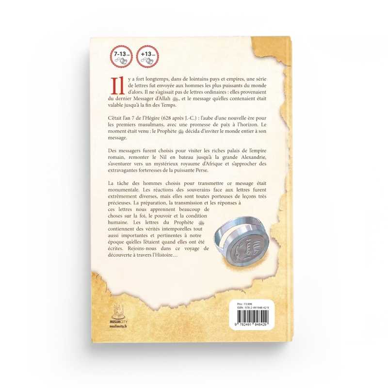 Lettres d'un Prophète - Zimarina Sarwar MuslimCity Livre Islam Enfant 9782491948429 Librairie Musulmane Al-imen