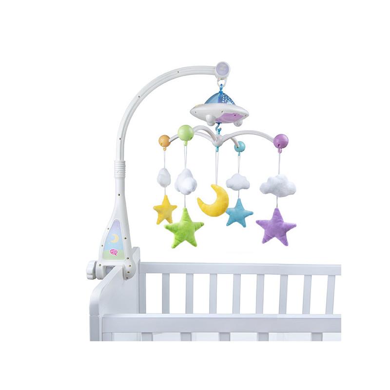 Mobile Bébé Coranique  lumineux « Lune étoiles» Télécommandé - Mobile Moon & Stars Desi Doll Sana Veilleuse Coranique 5060194820803 Librairie Musulmane Al-imen