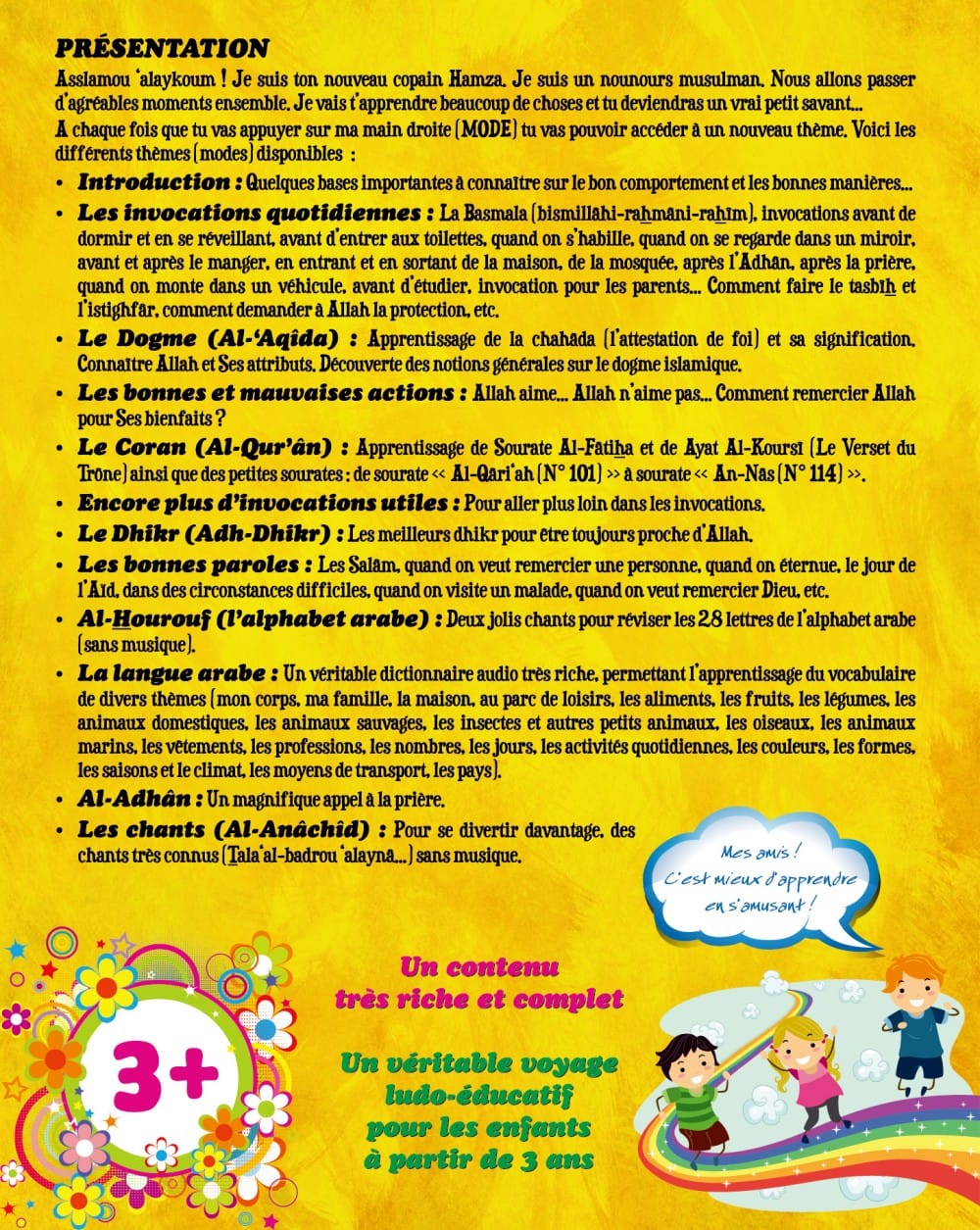 Mon Nounours Hamza — Peluche Éducative Islamique | Orientica | Jouet Muslim Enfant Orientica Jeu Islam 3760090457180 Librairie Musulmane Al-imen