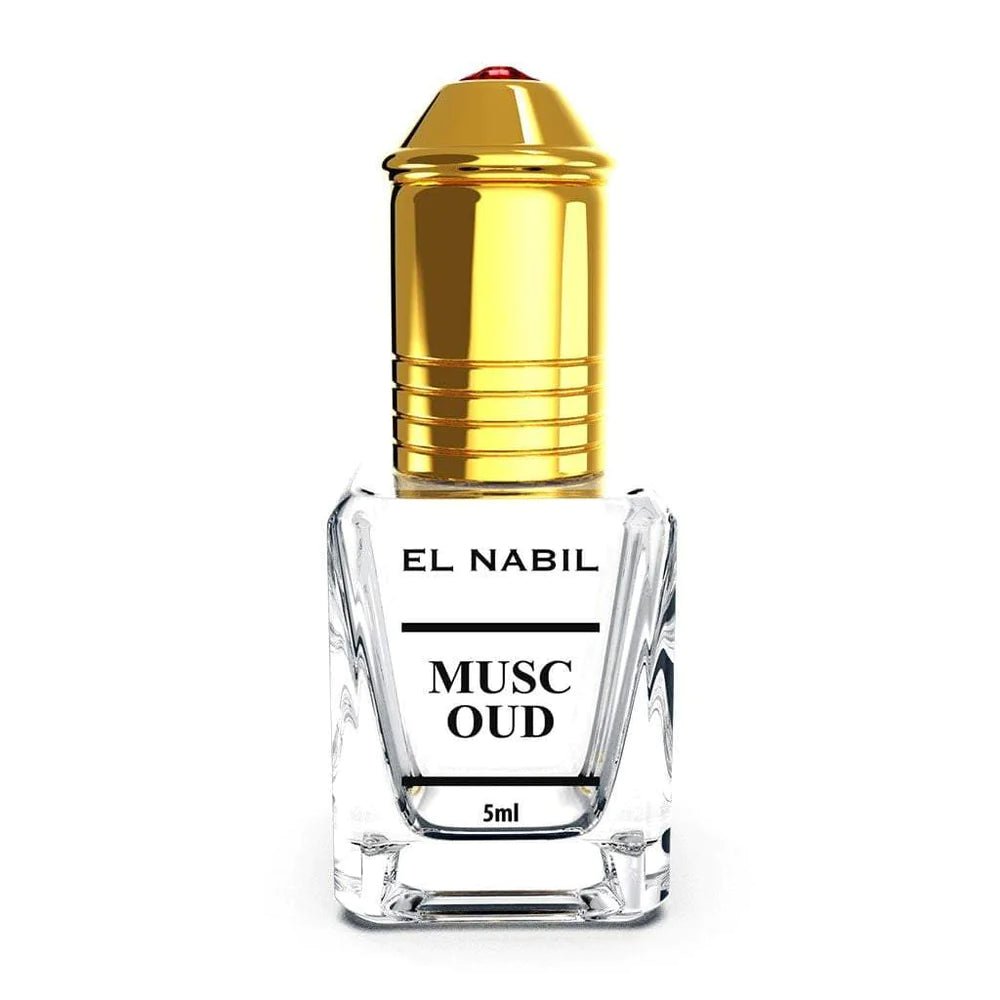 Musc Oud - Homme - Extrait de Parfum Sans Alcool - El Nabil - 5 ml Al - imen