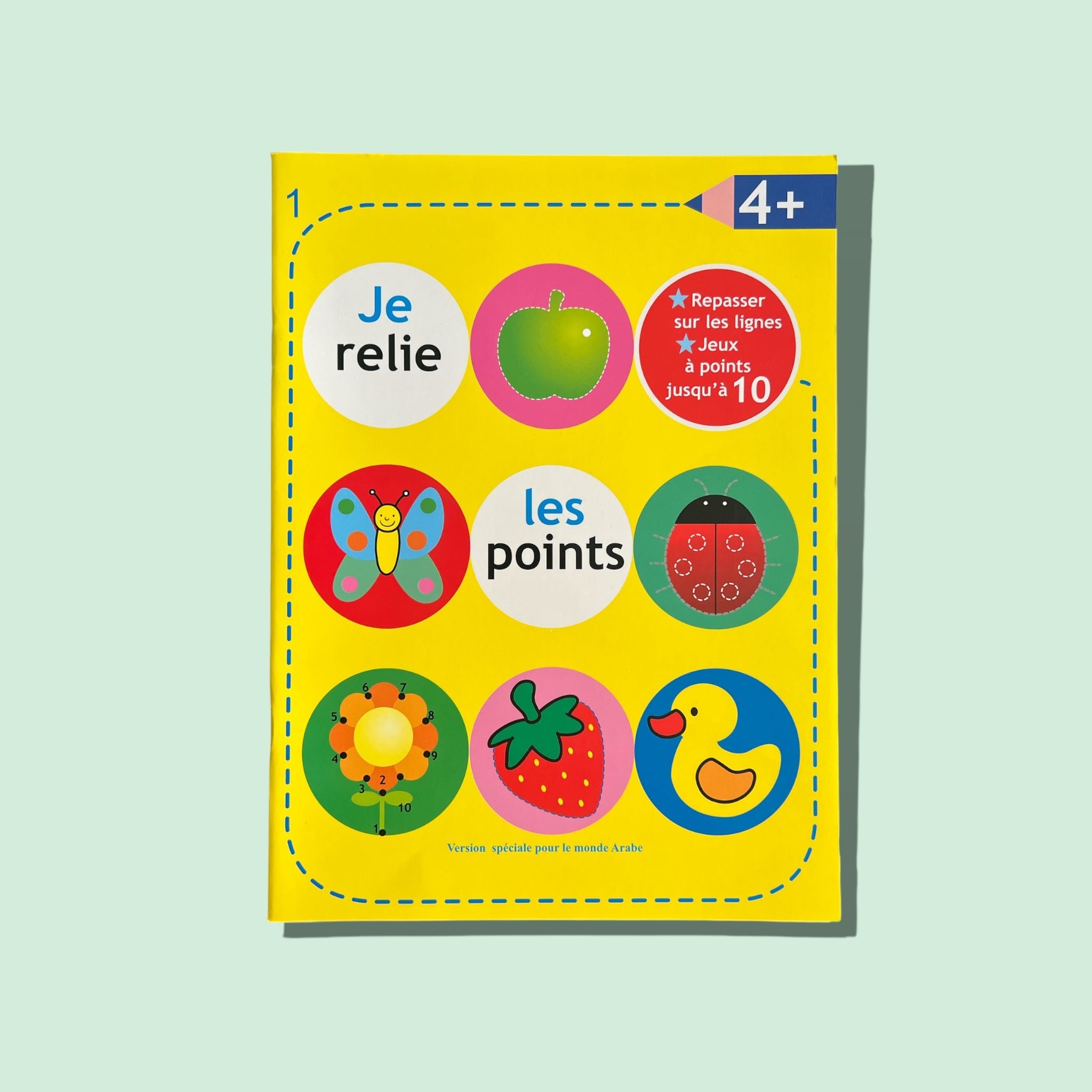 Série Ballon: Je relie les points - Jaune (4 ans) - Livres par édition par Digital Future disponible chez Al - imen