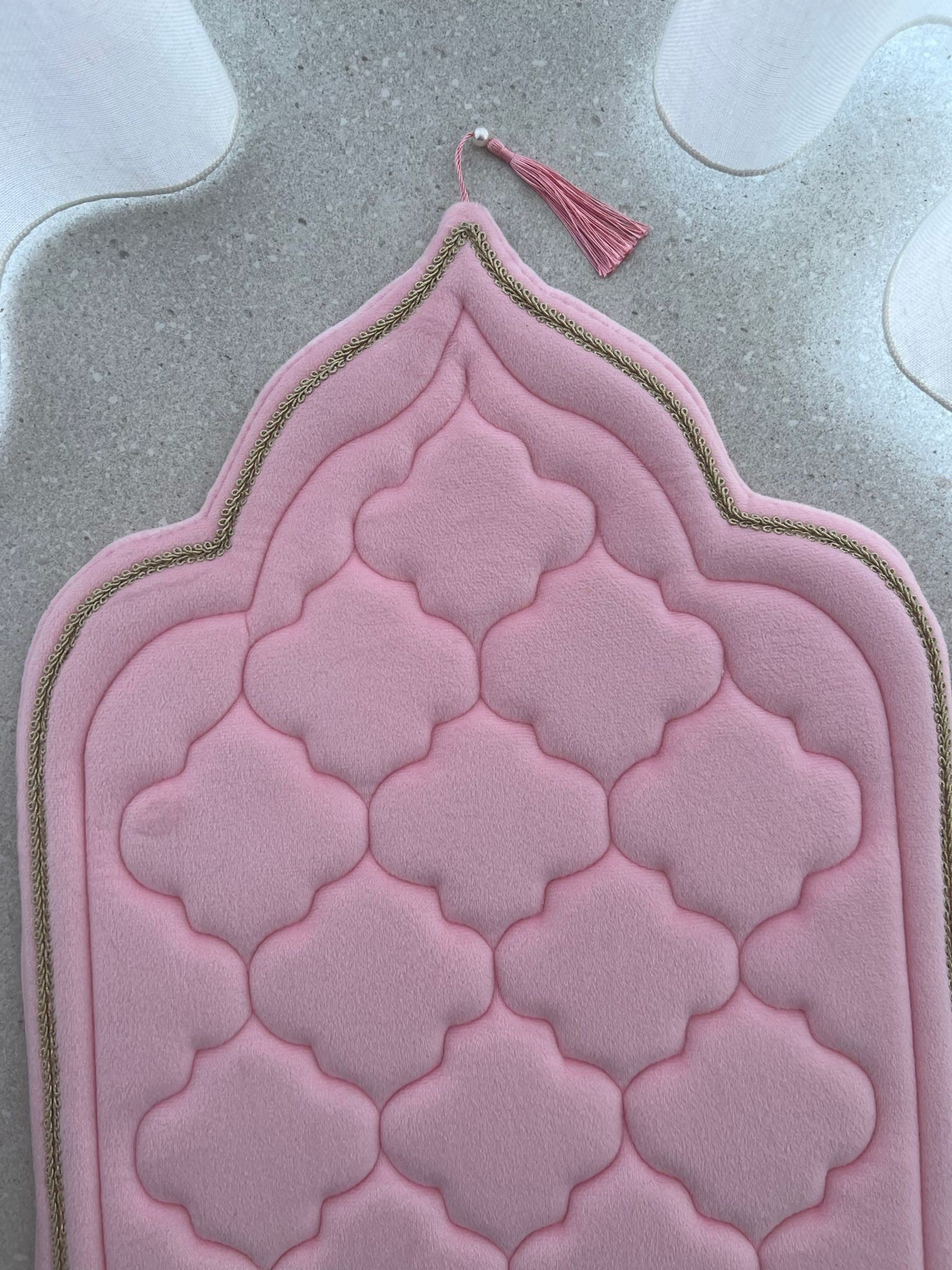 Petit tapis de prière nuage Rose | Amani